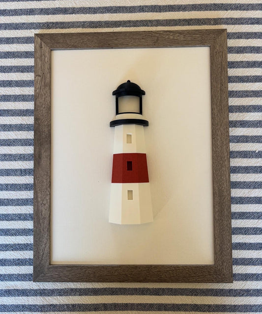 Montauk Lighthouse Framed