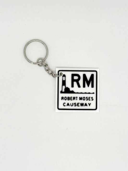 Robert Moses Causeway Keychain